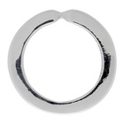 ALMOSTBLACK Silver Band Ring