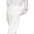 Lemaire White Chino Trousers