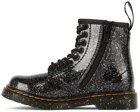 Dr. Martens Baby Black 1460 Glitter Boots