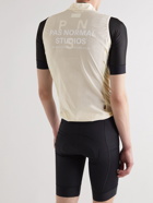 Pas Normal Studios - Mechanism Slim-Fit Logo-Print Nylon Cycling Gilet - White