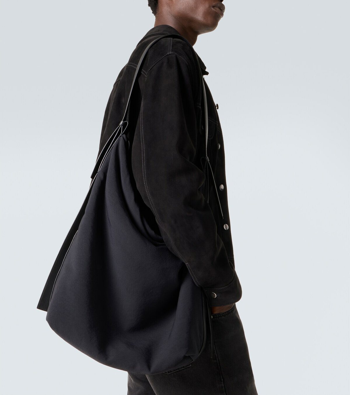 Studio Nicholson Airport leather-trimmed tote bag