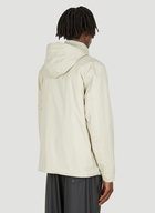 Hooded Padded Jacket in Grey