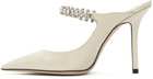 Jimmy Choo Off-White Bing 100 Heels