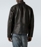 RRL Lynton leather biker jacket