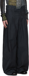 Eckhaus Latta Navy Flight Trousers