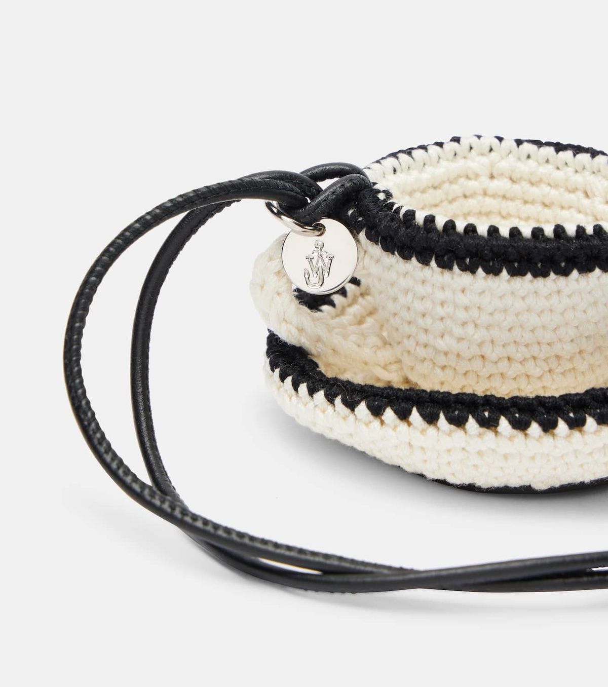 JW Anderson Teacup crochet bag charm