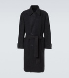 Lemaire Belted alpaca and wool overcoat