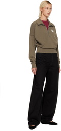 Isabel Marant Etoile Khaki Ross Sweatshirt