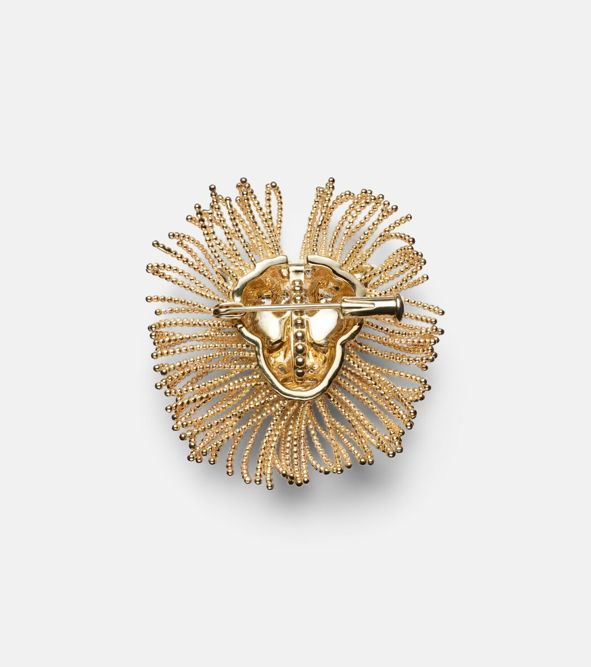 Yvonne Léon Lion 9kt gold pendant necklace with gemstones