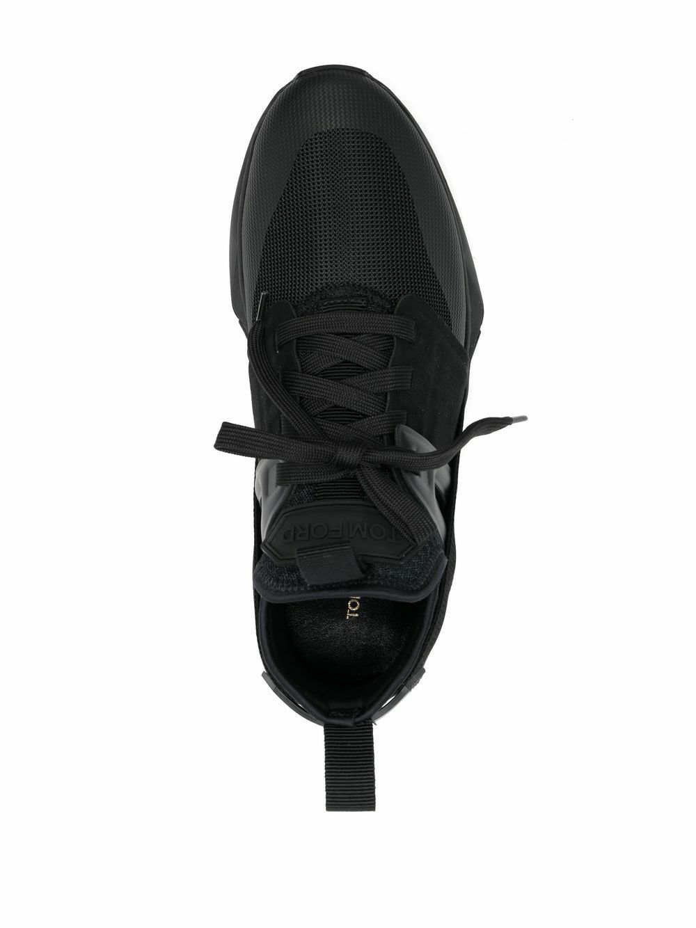 スニーカー TOM FORD Jago Low Top Sneakers Black TOM FORD Jago Neoprene, Mesh and Nylon Sneakers for Men | MR