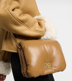 Loewe Goya Puffer leather shoulder bag