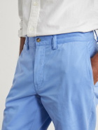 Polo Ralph Lauren - Straight-Leg Cotton-Blend Trousers - Blue