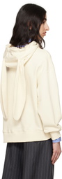 Charles Jeffrey LOVERBOY Off-White Patch Rabbit Ears Hoodie