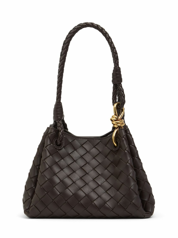 Photo: BOTTEGA VENETA Small Andiamo Parachute Leather Bag