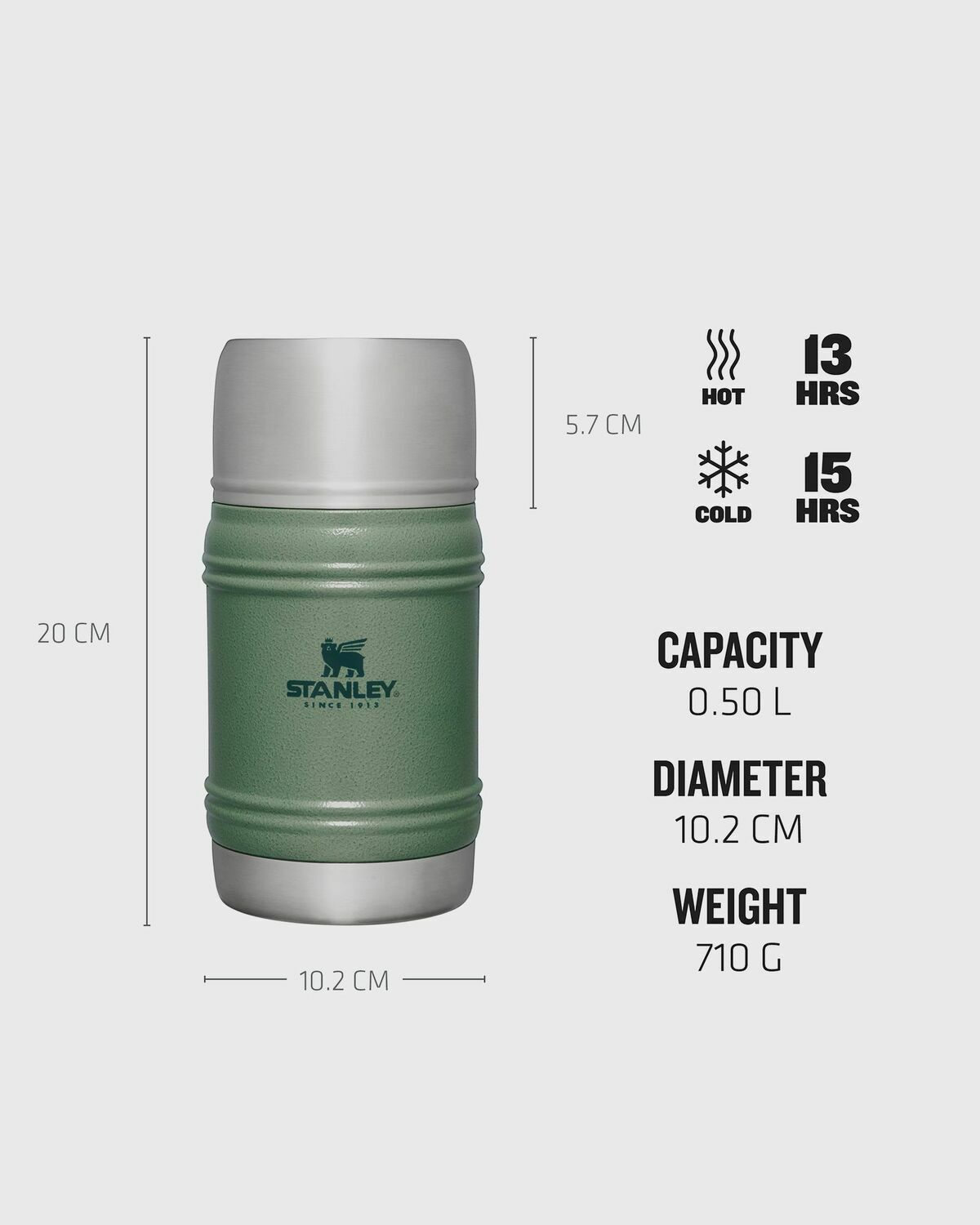Stanley The Artisan Thermal Food Jar Green Tableware