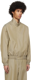 AURALEE Taupe Washed Jacket