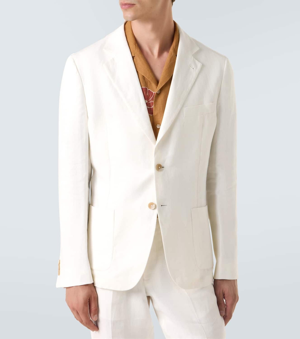 Frescobol Carioca Paulo linen blazer