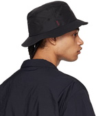 Gramicci Black Shell Bucket Hat