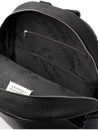 MAISON MARGIELA - Full-Grain and Smooth Leather Backpack - Black