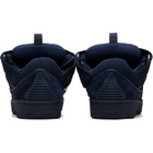 Lanvin Navy Curb Sneakers