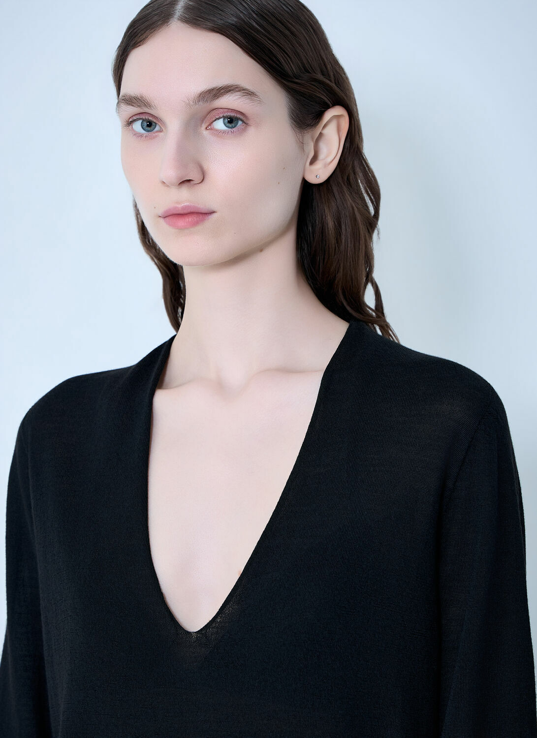 Rick Owens V Neck Pull Knit