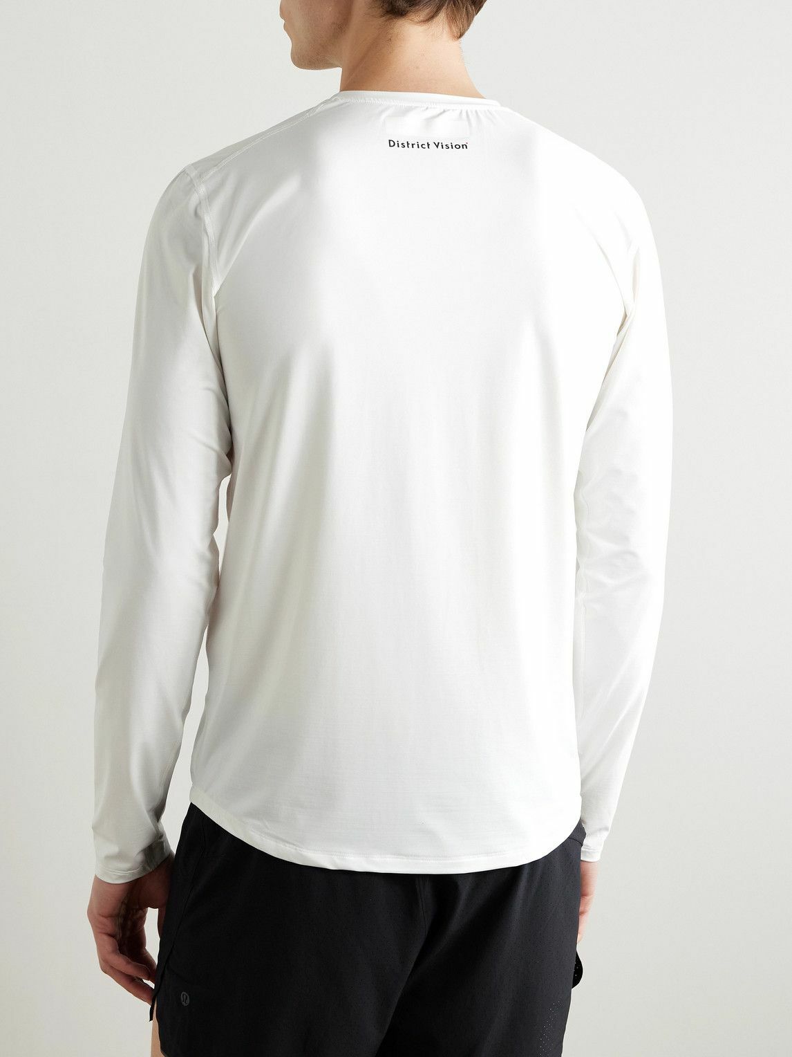 DISTRICT VISION - Deva-Tech Logo-Print Stretch-Jersey T