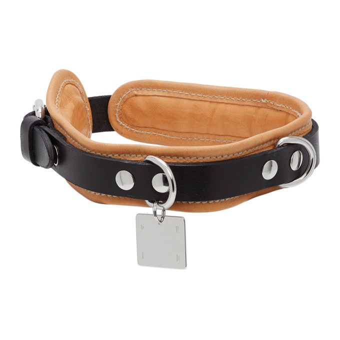 Photo: Guidi Black Leather Dog Collar