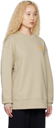 Y-3 Beige Classic Sweatshirt