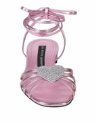 Les Petits Joueurs Womens Sandals in Pink