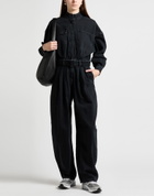 Frame The Cocoon Jumpsuit Womens Jumpsuit in Black