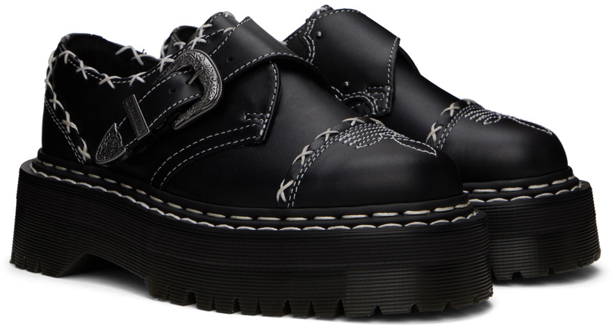 Dr. Martens Black Monk Gothic Americana Loafers Dr. Martens