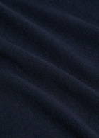 Raith Open-collar Cotton Polo Shirt Navy