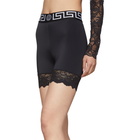 Versace Underwear Black Cycling Shorts