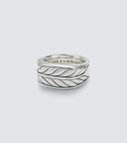 David Yurman Chevron sterling silver ring
