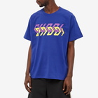 Gucci Men's Geometric Block Logo T-Shirt in Blue