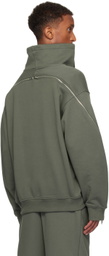 Helmut Lang Gray Suitcase Sweatshirt