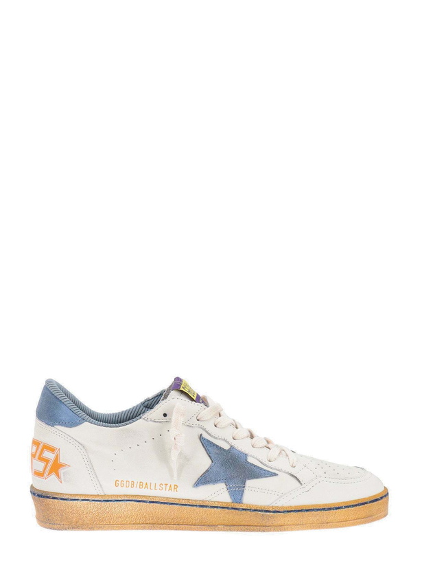 Photo: Golden Goose Deluxe Brand Ball Star White   Mens