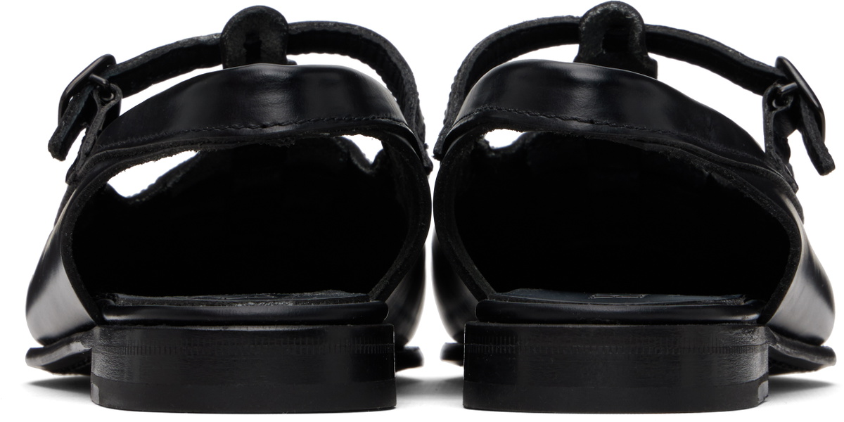 HEREU Black Roqueta Loafers