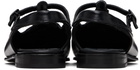 HEREU Black Roqueta Loafers