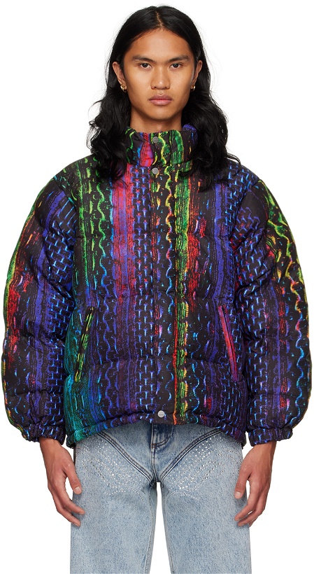 Photo: AGR Multicolor Snake Print Jacket
