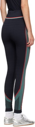 Casablanca Black Seamless Sport Leggings
