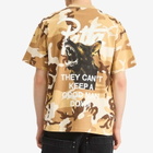 Patta Men's Bark Woodland Camo T-Shirt in Sand Dollar