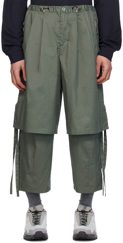 Photo: F/CE.® Green Layered Trousers
