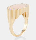 Aliita Margarita Brillante 18kt yellow gold ring with diamonds