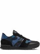 VALENTINO GARAVANI Rock Runner Leather Sneakers