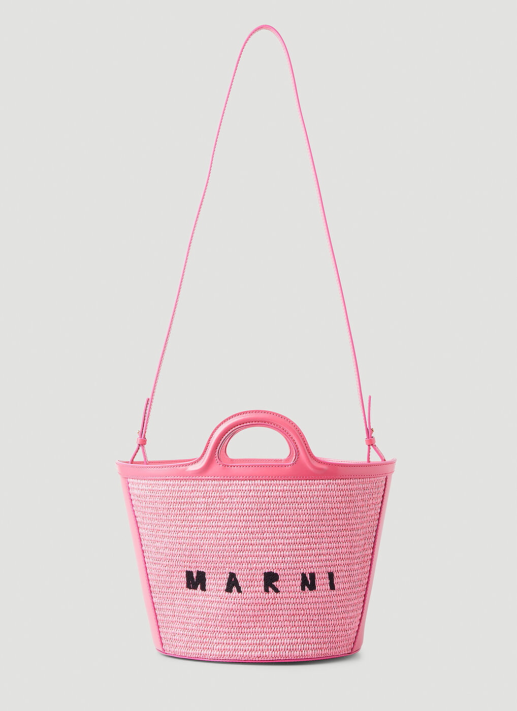 Tropicalia Small Tote Bag in Pink Marni