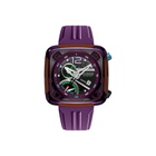 Nubeo Ecliptic Quartz Black Dial Mens Watch NB-6096-06