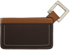 JACQUEMUS Tan 'Le porte-cartes Cuerda' Card Holder