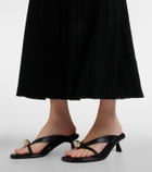 Souliers Martinez Estela leather thong sandals