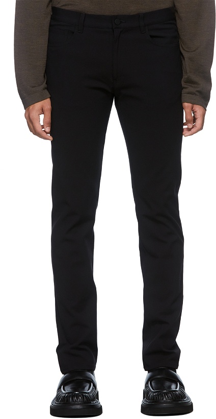 Photo: Theory Black Neoteric Trousers